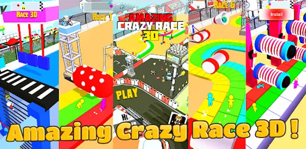 Amazing Crazy Race 3D screenshot 0