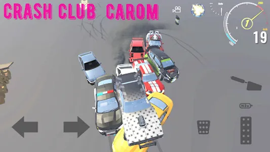 Crash Club Carom screenshot 0