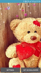 Teddy Bear Live Wallpapers screenshot 0
