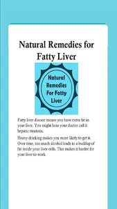 Natural Remedies for Fatty Liv screenshot 7