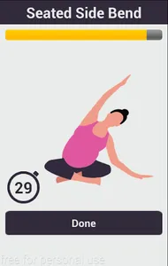 Pregnancy yoga Exercises screenshot 1