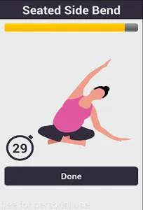 Pregnancy yoga Exercises screenshot 13