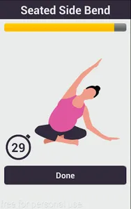 Pregnancy yoga Exercises screenshot 7