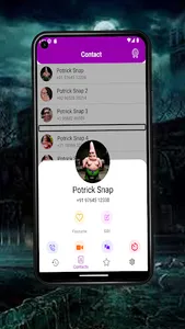 Fake Call From Potrick Horror screenshot 11