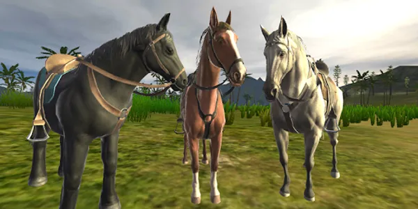 Horse racing game screenshot 1