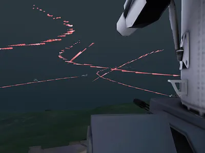 C-RAM CIWS simulator screenshot 15