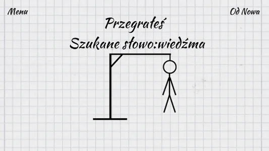 Wisielec po polsku screenshot 0