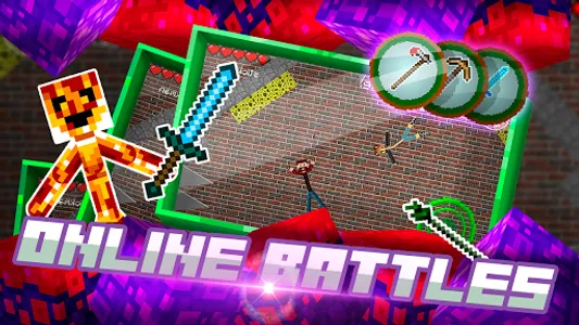 Stickman Warriors craft Online screenshot 8