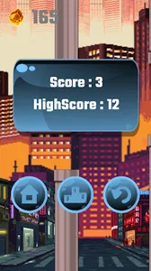Robo Flappy Ship - Cop Fly 2D screenshot 1