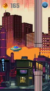 Robo Flappy Ship - Cop Fly 2D screenshot 3