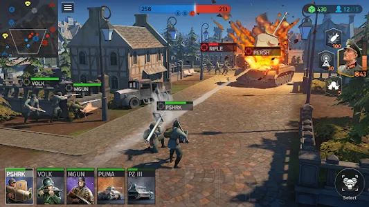 World War Armies: WW2 PvP RTS screenshot 0