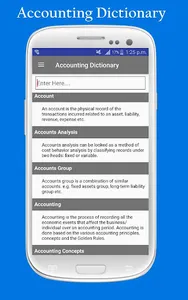 Accounting Dictionary screenshot 0