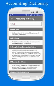 Accounting Dictionary screenshot 1