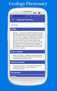 Geology Dictionary screenshot 0