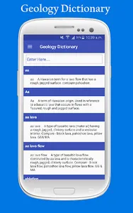 Geology Dictionary screenshot 1