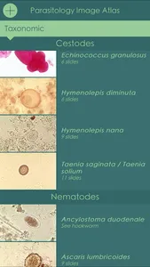 Parasitology Image Atlas screenshot 3