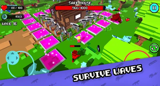 Don't eat Pete: Zombie defense screenshot 1