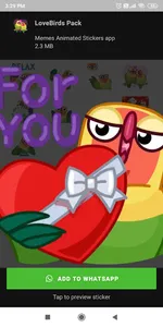 Funny Animated Sticker WAStick screenshot 6