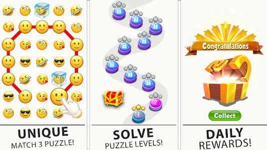 Emoji Puzzle Matching Game screenshot 21