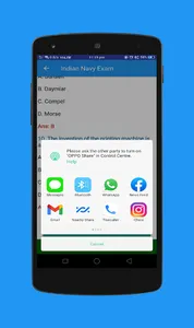 Indian Navy Exam screenshot 19