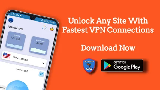 Sparrow VPN-Private VPN Master screenshot 1