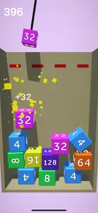 Tower Cube: 2048 merge 3D puzz screenshot 11