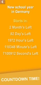 Back to School Countdown screenshot 4