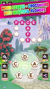 Flower crossword puzzle games screenshot 12