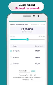 Instant loan guide app screenshot 2