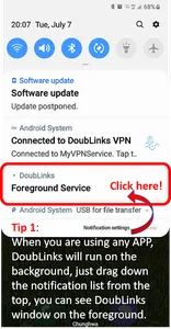 DoubLinks: a Multi-Path VPN screenshot 5