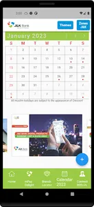 J&K Bank eCalendar 2023 screenshot 1