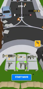 Merge guns: Zombie Attack screenshot 1