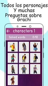 Grachi Quiz - Adivina los Pers screenshot 1