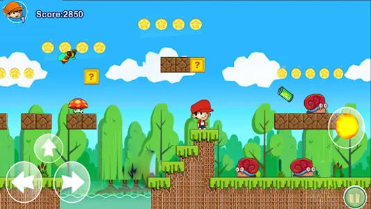 Super Jack Adventure JungleRun screenshot 0