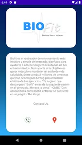 Biofit screenshot 3