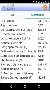 Datos Astronómicos screenshot 5