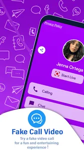 Jenna Ortega fake call video screenshot 0