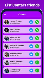 Jenna Ortega fake call video screenshot 7