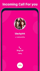 Jisoo Blackpink Video call screenshot 3