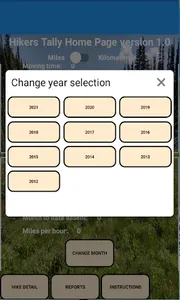 Hikers Tally screenshot 1