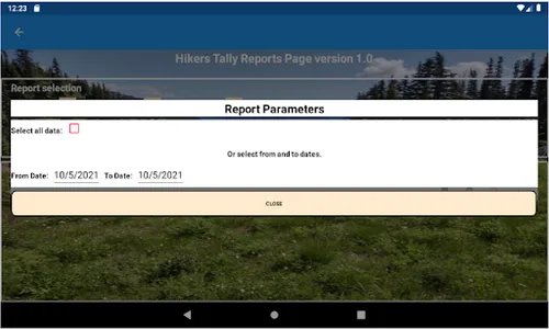 Hikers Tally screenshot 13