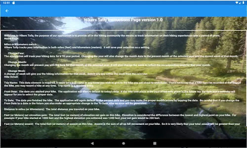 Hikers Tally screenshot 19