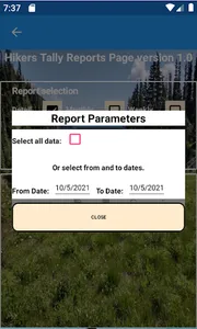 Hikers Tally screenshot 4