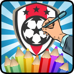 Coloring Football Logos screenshot 0