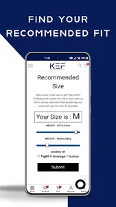 KEF CLOTHING screenshot 4