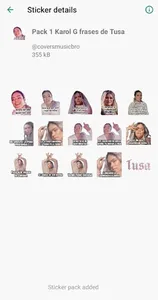 Stickers de Karol G screenshot 19