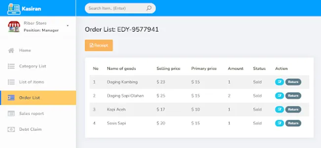 Kasiran - Reliable Cashier App screenshot 10