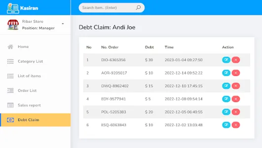 Kasiran - Reliable Cashier App screenshot 11