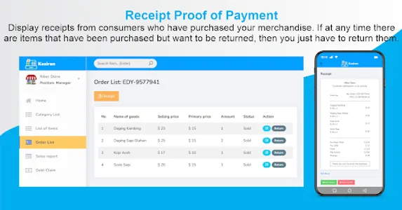 Kasiran - Reliable Cashier App screenshot 2