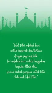 Ucapan: Selamat Idul Fitri screenshot 1